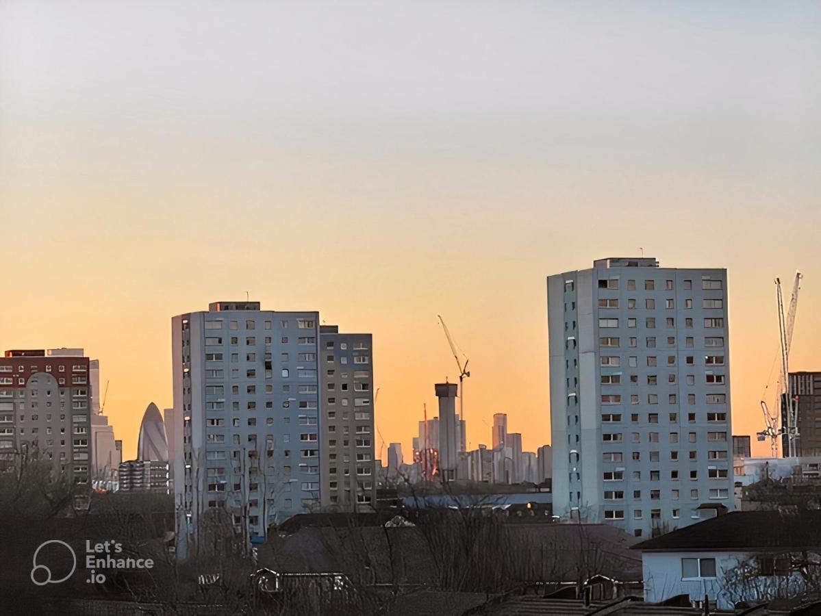 Bright Spacious En-Suite Room W/ London Views - 8Min From London Bridge! Bagian luar foto
